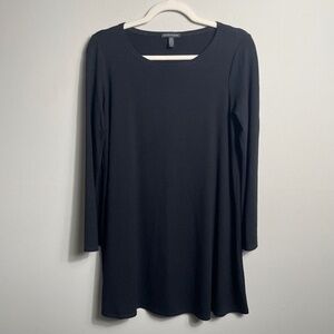 EILEEN FISHER - Women's Dress, Long Sleeve,  Mini Swing Pullover, Size SP